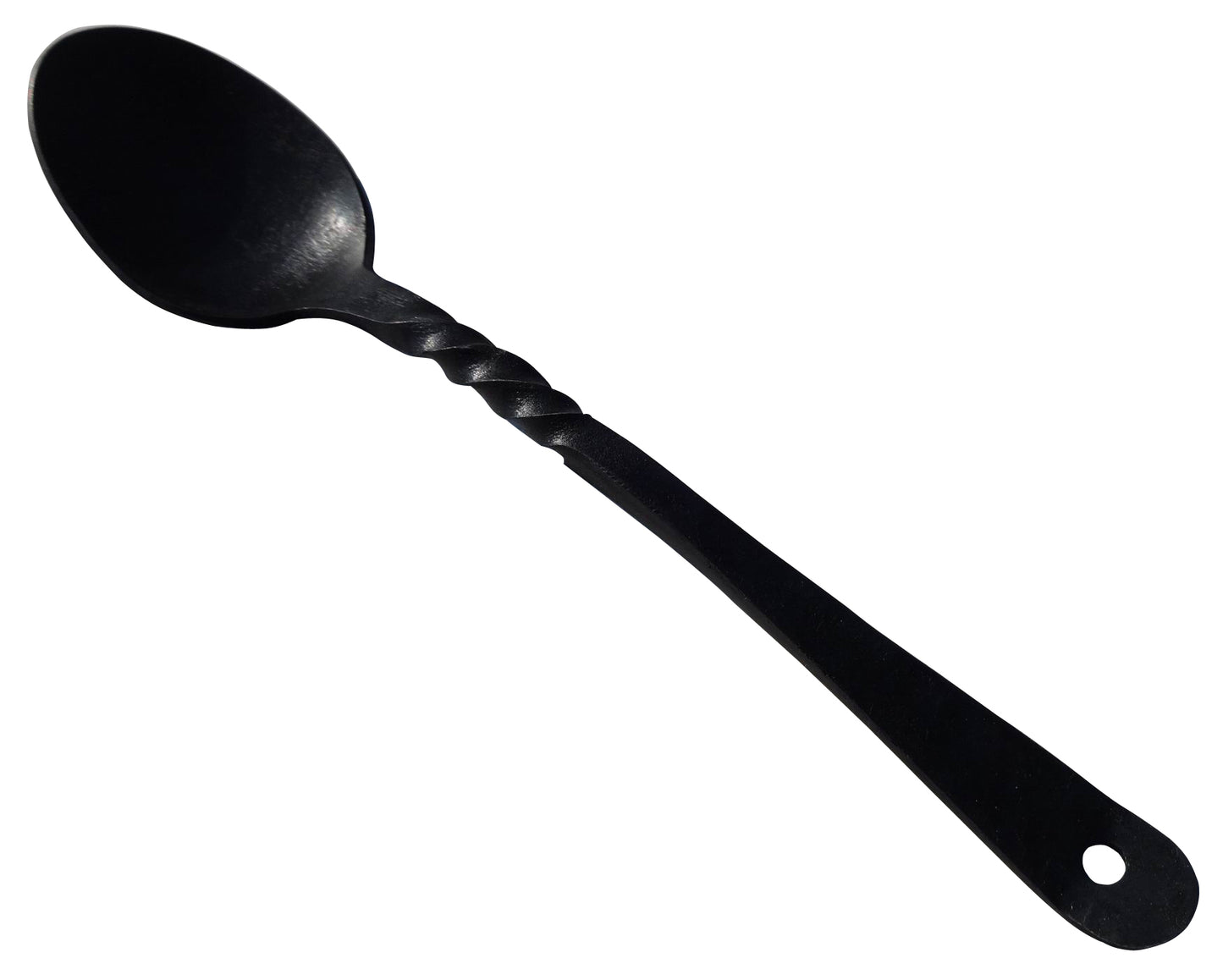 TWISTED TABLE SPOON (black finish)