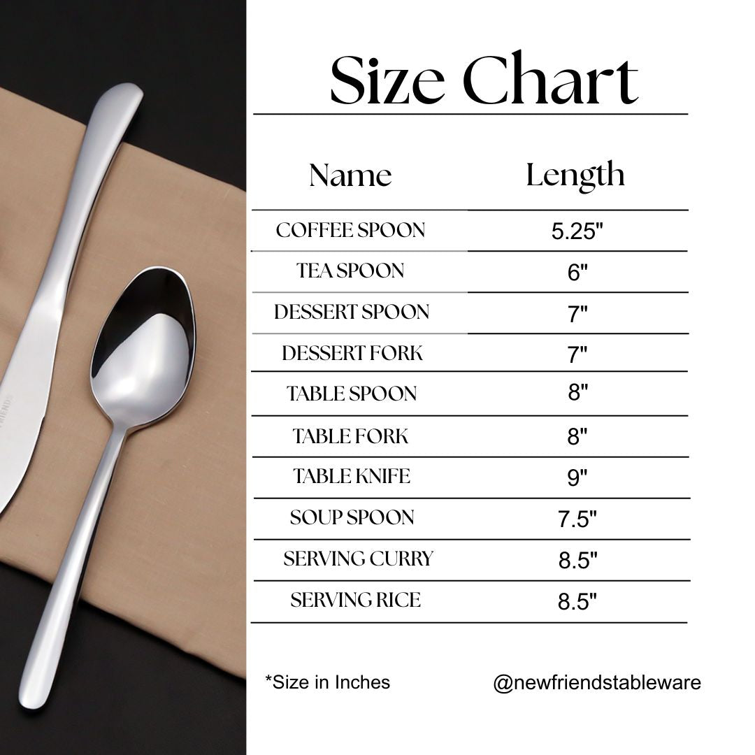 Round A-17, 4 Gauge Cutlery Set